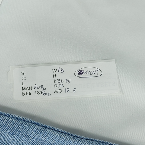 Rue 21 Flare Blue Denim Jeans Size 11 NWT - Picture 9 of 9